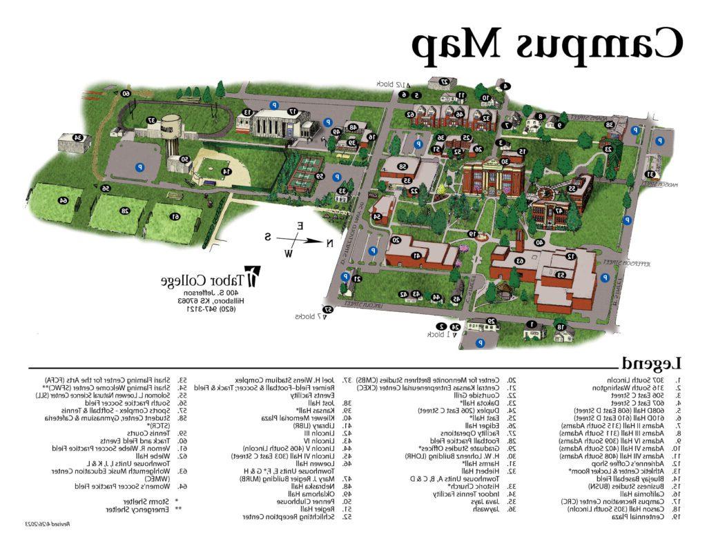 Tabor校园地图